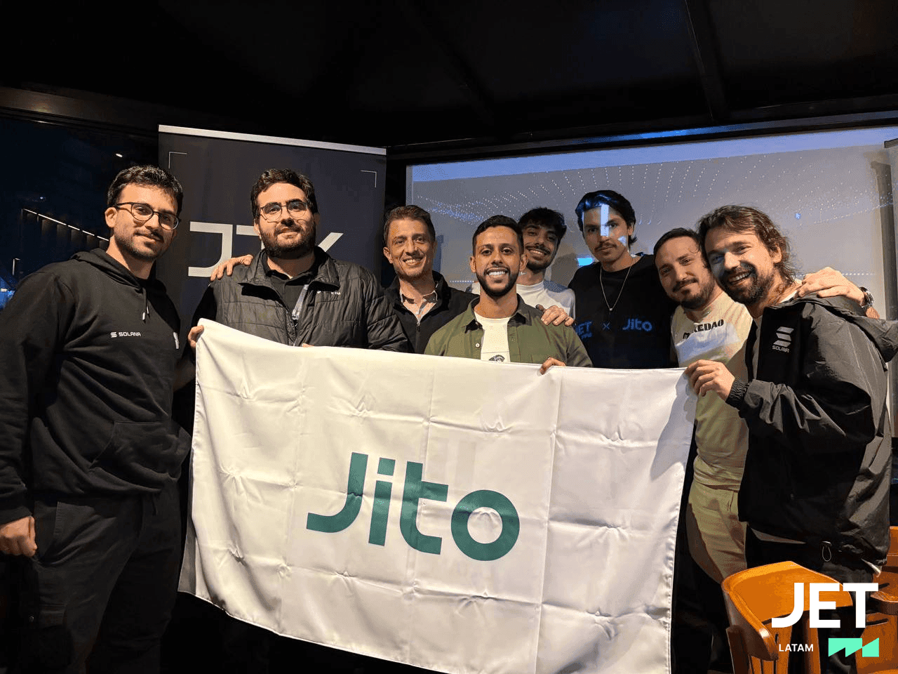JET, Superteam Brasil e Superteam Argentina no JTX Private Dinner