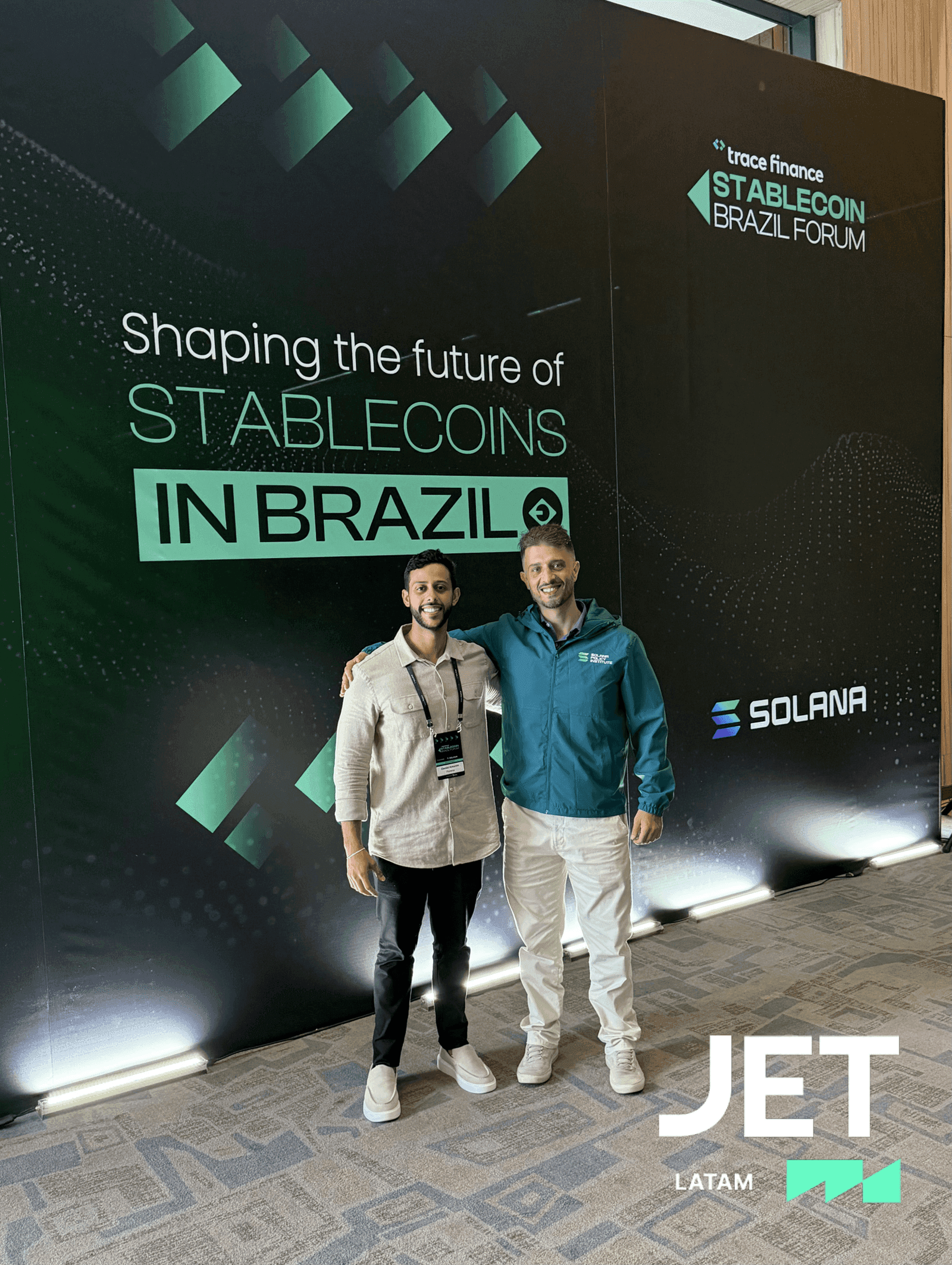 Kaleve & Diego no Stablecoin Forum